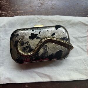 Black and gold snake clutch
